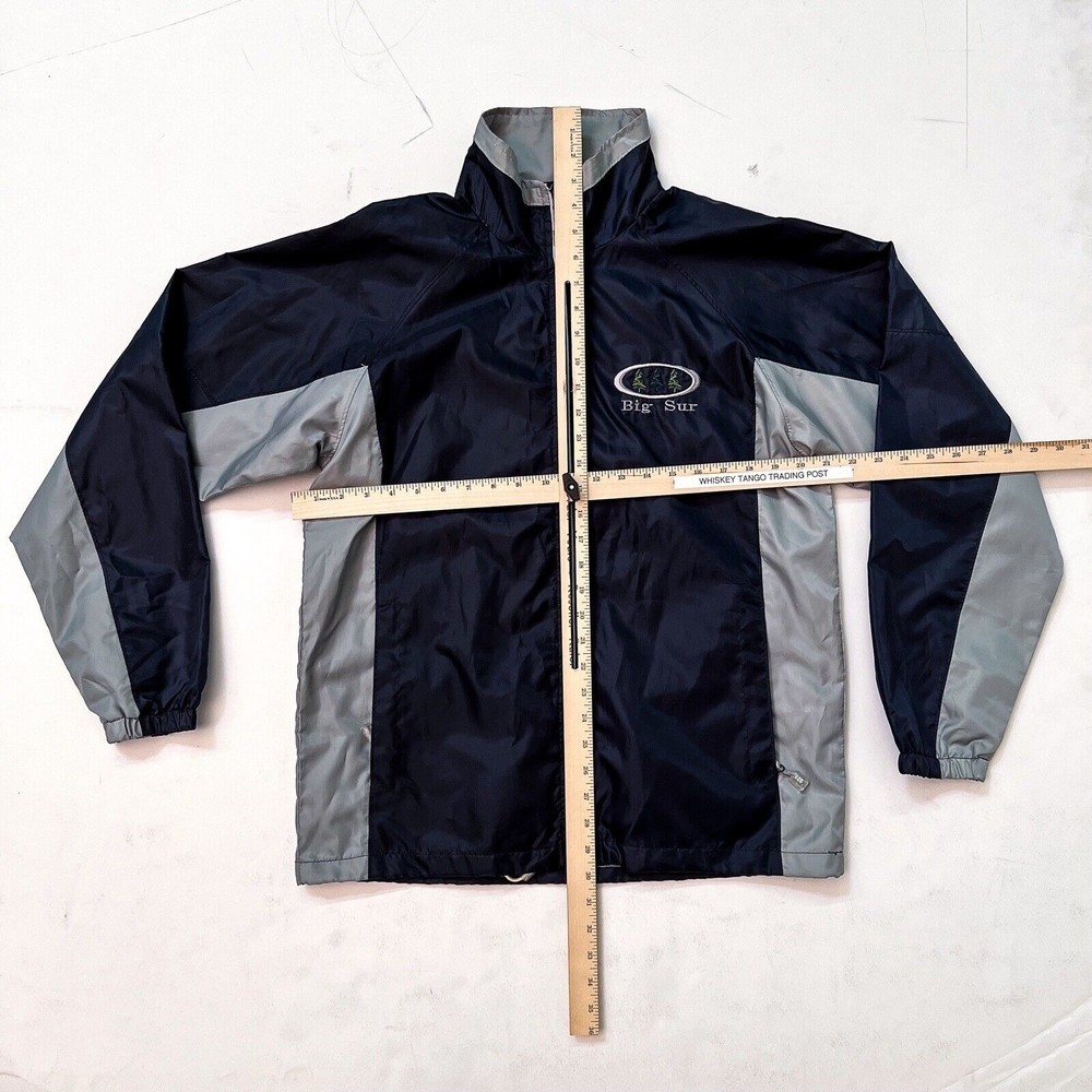 Vintage Big Sur Stitched Windbreaker Jacket State Park California Tipsy Medium - Picture 3 of 12
